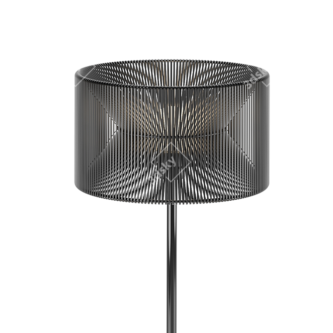 Acapulco Floor Lamp: Contemporary Elegance & Grace 3D model image 4