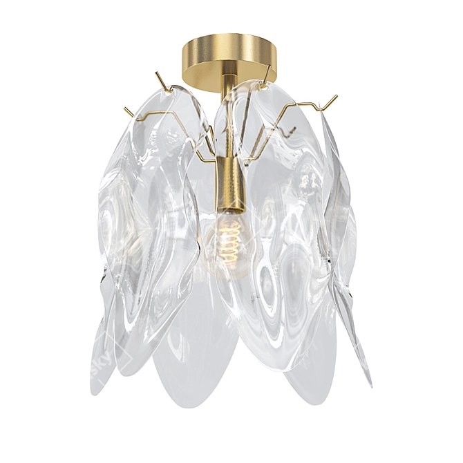 Heritage Rondini Ceiling Light 3D model image 1