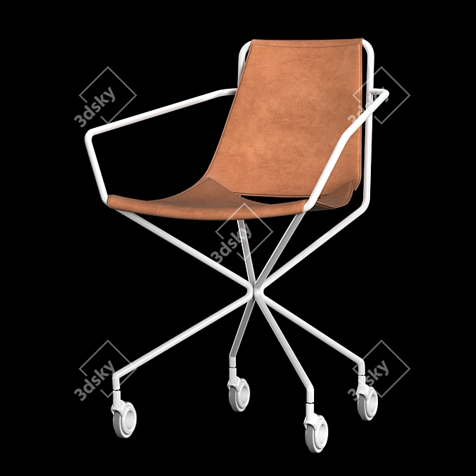 Elegant Apelle DP CU Armchair 3D model image 3