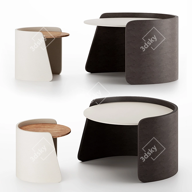 Luxury Kepi Bentley Home Coffee Table 3D model image 3