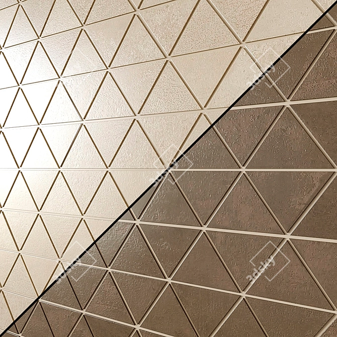 Daltile Chord 6-Species: Versatile Finishes 3D model image 1