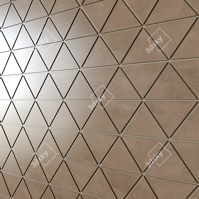 Daltile Chord 6-Species: Versatile Finishes 3D model image 4