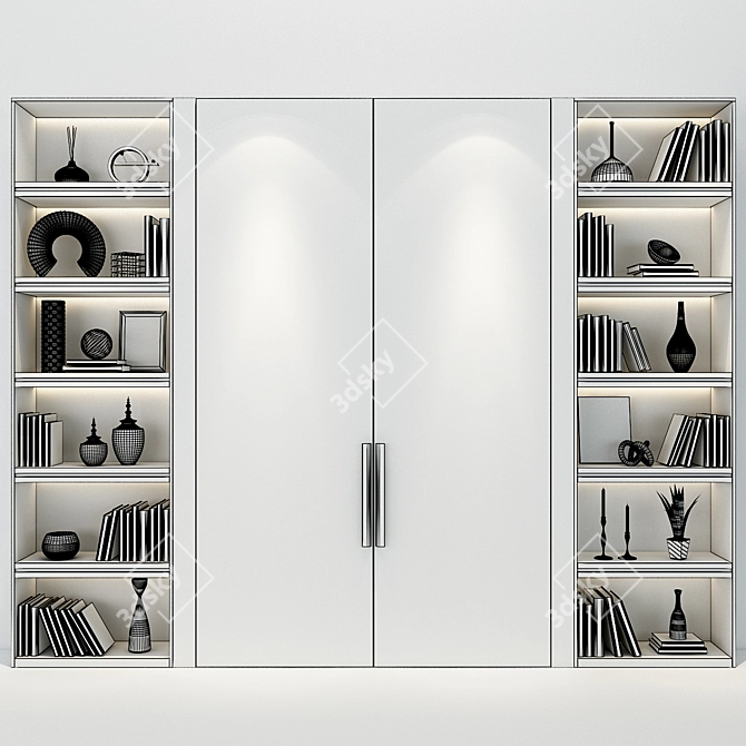 Stylish Cabinet by Studia 54 3D model image 3