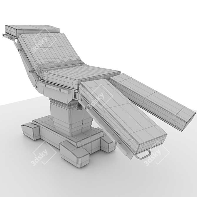 HyBase 6100: High-Performance Operating Table 3D model image 4