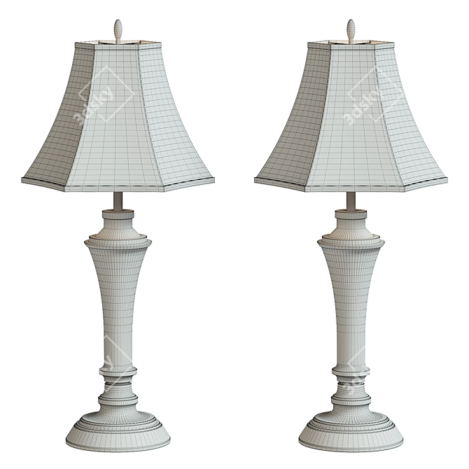 Classic Table Lamp Mummert 3D model image 2