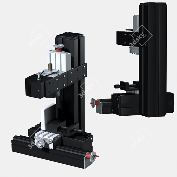 Modular Unimat: Versatile Machining Solution 3D model image 2