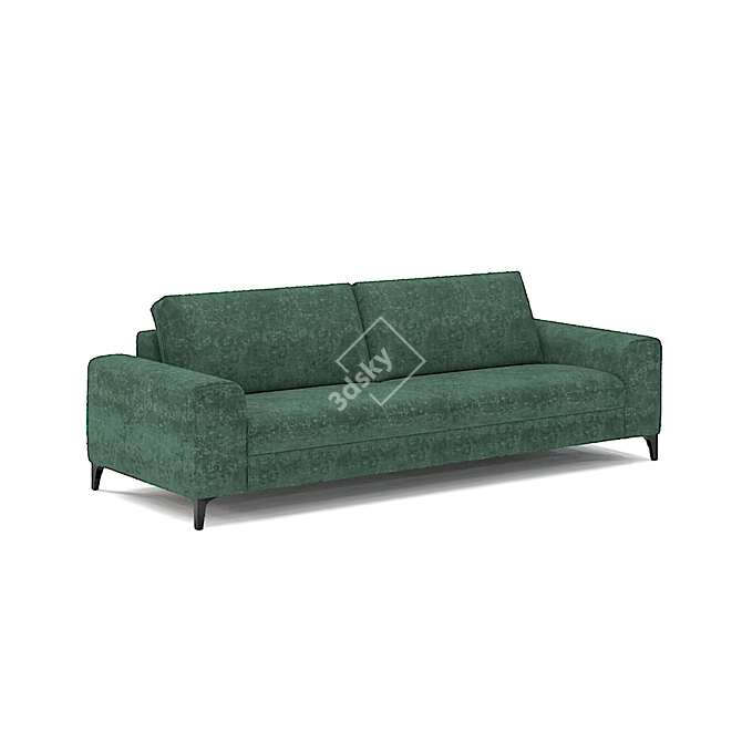 Belgian Donato: Customizable Comfort Sofa 3D model image 2
