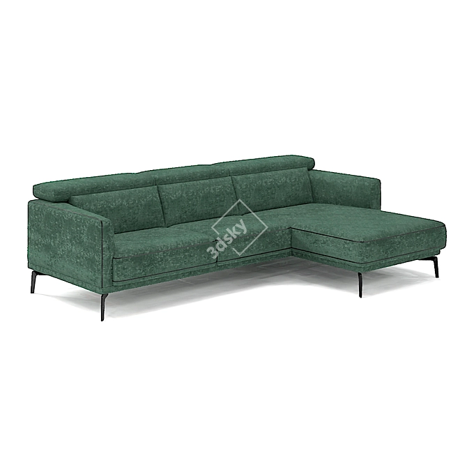 Belgian Luxe Kingston Sofa 3D model image 4