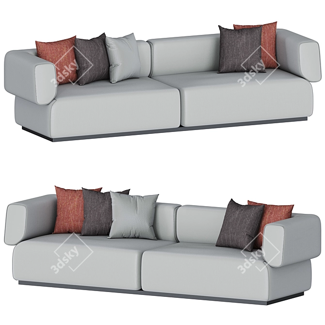 Lebom HUG | Modern Comfort Sofa 3D model image 1