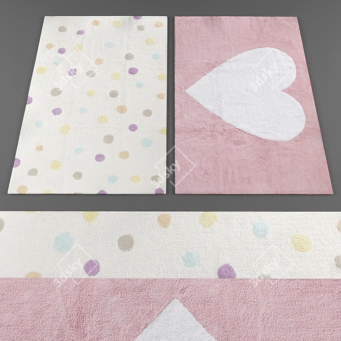 Archive Rugs Collection 3D model image 1