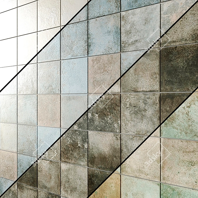 Elegant Affinity Royals Tile 3D model image 1