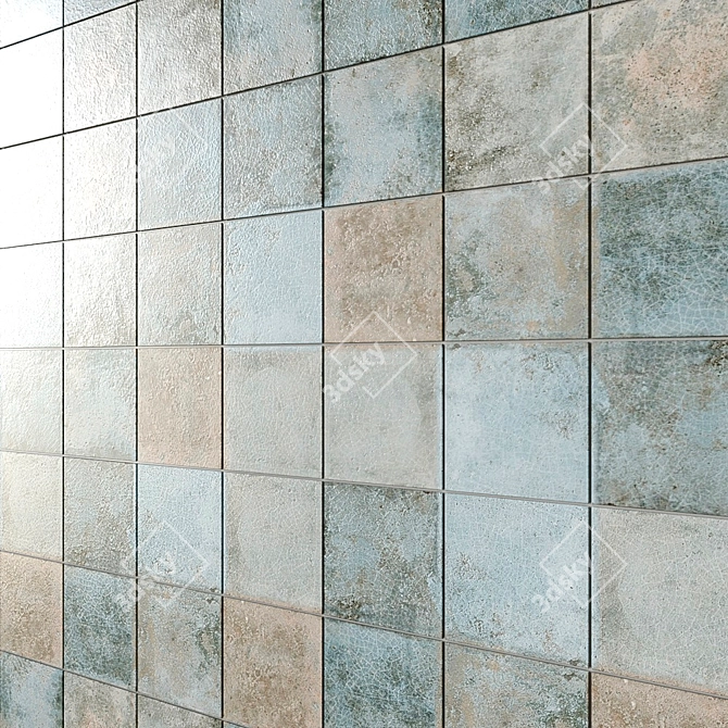 Elegant Affinity Royals Tile 3D model image 2