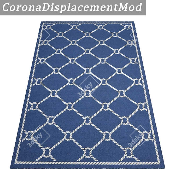 Versatile High-Quality Carpets Set 3D model image 4