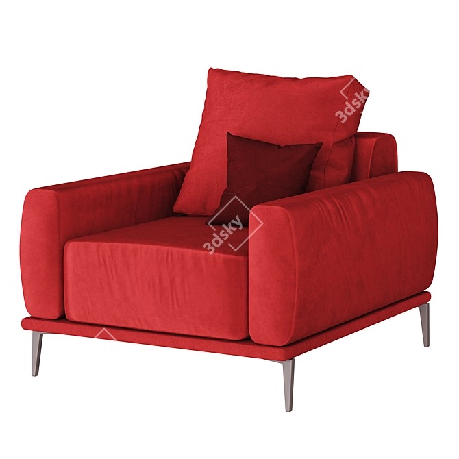 Lebom ALFIL | Stylish Armchair 3D model image 2