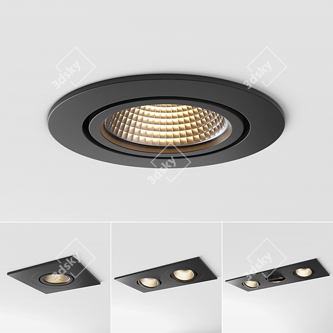Versatile Modular Lighting Solution 3D model image 1