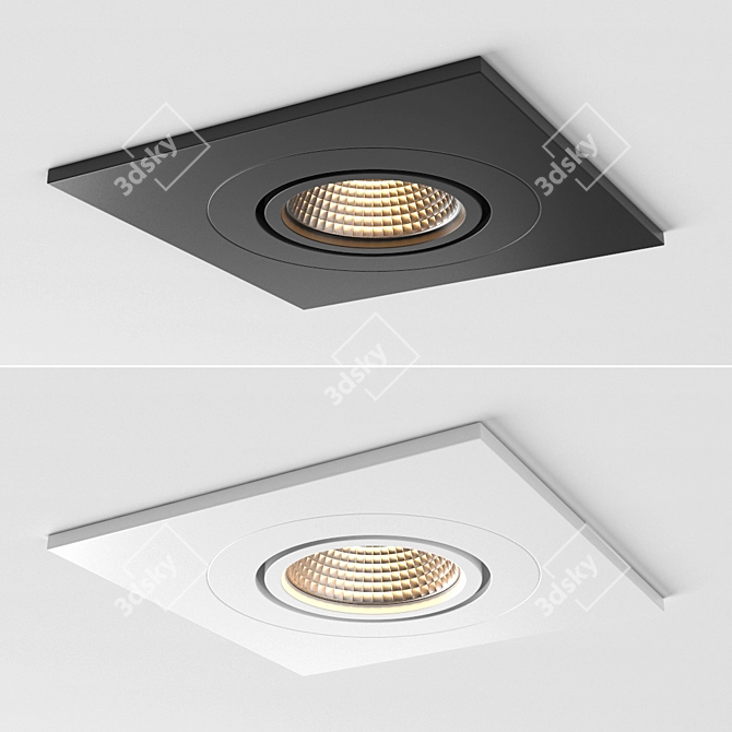 Versatile Modular Lighting Solution 3D model image 3