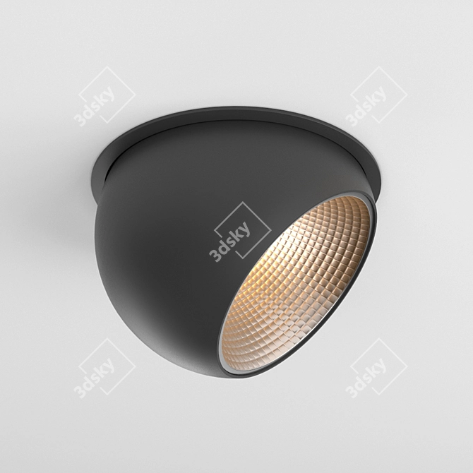 Modular Marbul Recessed: Versatile Lighting Solution 3D model image 2