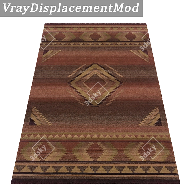 Versatile High-Quality Carpets Set 3D model image 4