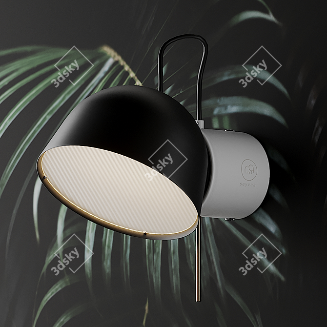 Seyvaa BIG BROTHER Wall Light: Illuminating Elegance 3D model image 4