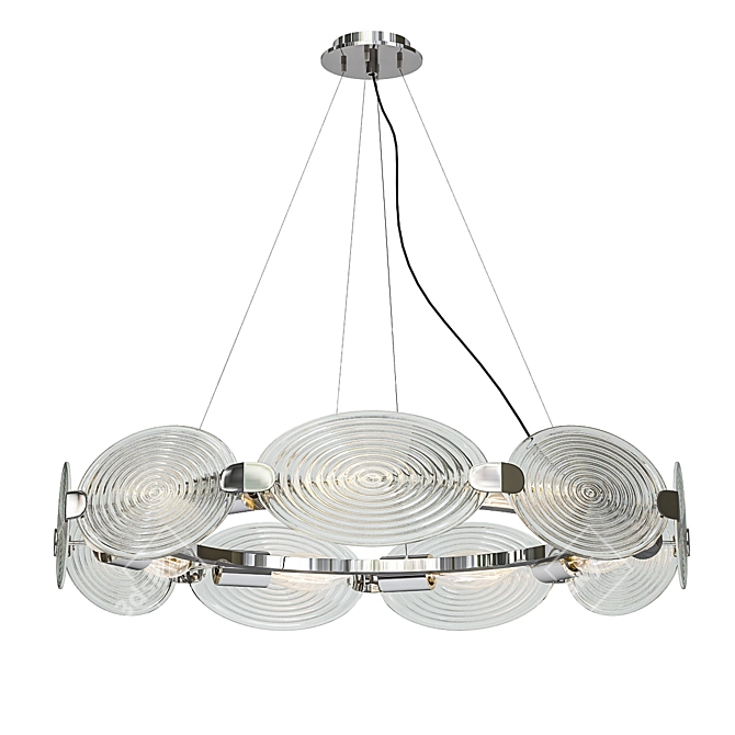 Elegant Maytoni Houston Pendant 3D model image 1