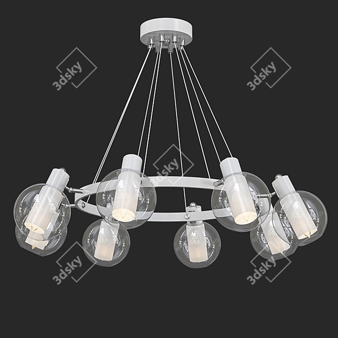 Lumion RITA 3648/8 Pendant Light 3D model image 1