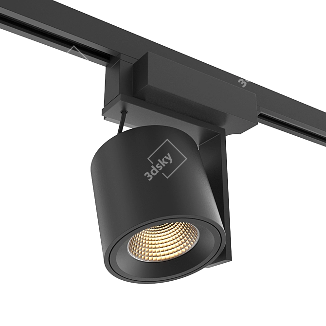 Round Modular Lighting Solution 3D model image 1