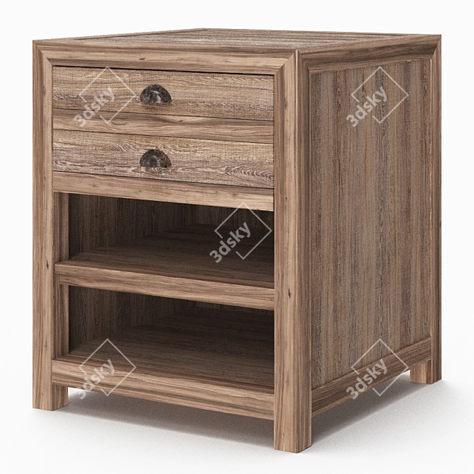 Resto Hardware Printmaker Modular Desk 3D model image 4