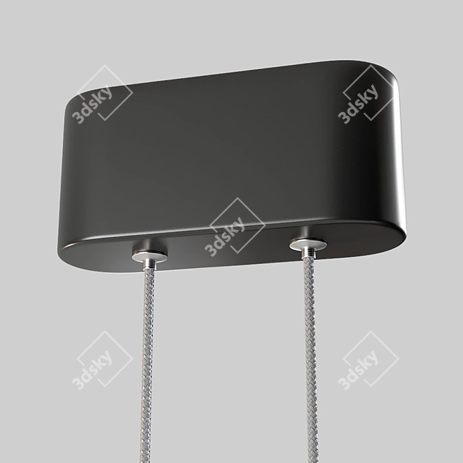 Minimalistic LED Pendant Light 3D model image 4