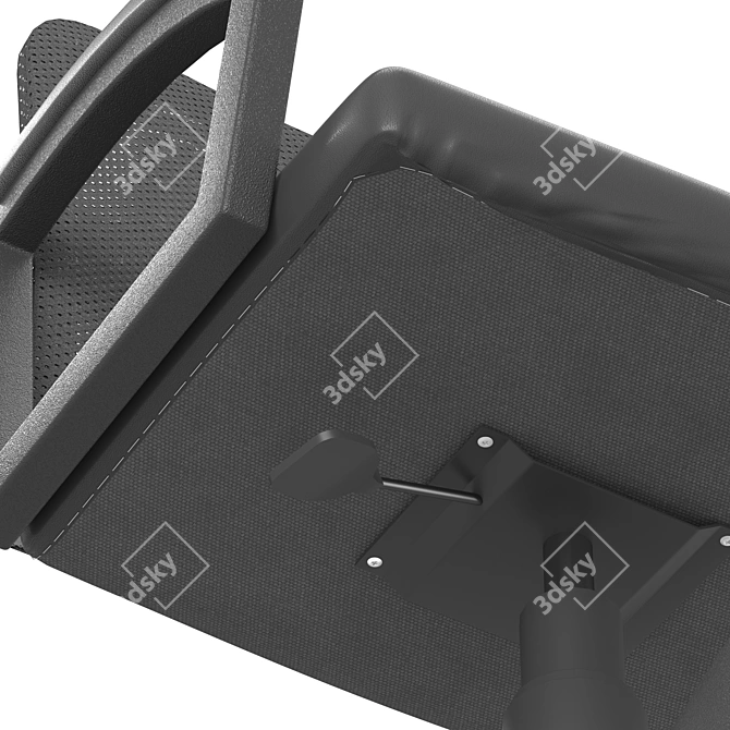 Elegy Office Chair: Comfort and Elegance 3D model image 2