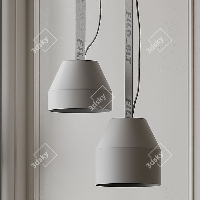 BLT Cap Ceiling Light by FILD 3D model image 3