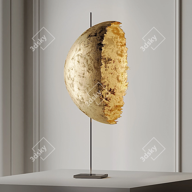 Elegant PostKrisi T 40 Table Lamp 3D model image 1
