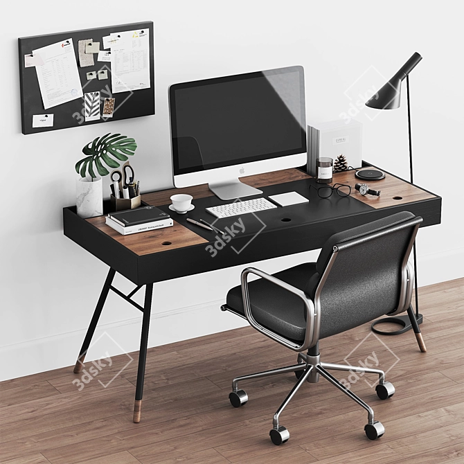 Ultimate Workstation Set 3D model image 3