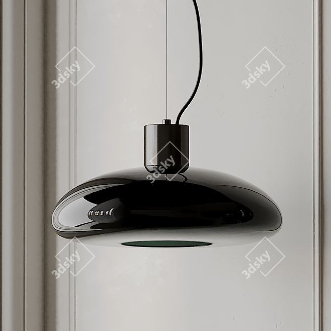 ACQUERELLI Pendant Light: Elegant Lighting Solution from Bonaldo 3D model image 3