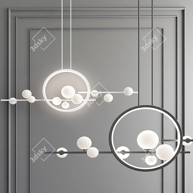 Illuminating Elegance: Iona L Halo 3D model image 2