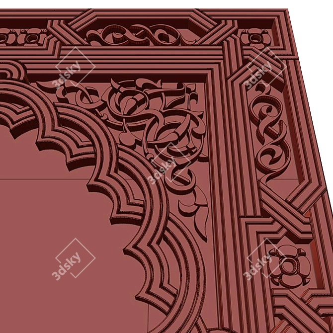 Premium Wall Plaster - 400x300cm 3D model image 4