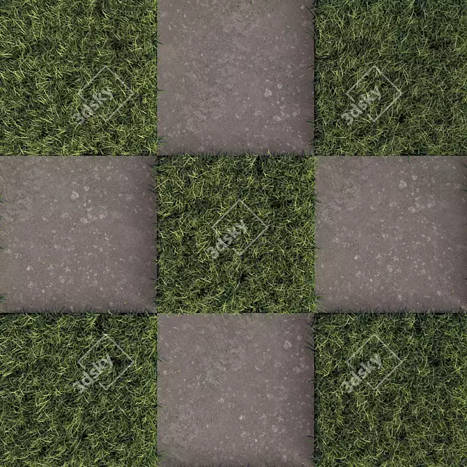 Elegant Decorative Floor Set 3D model image 2