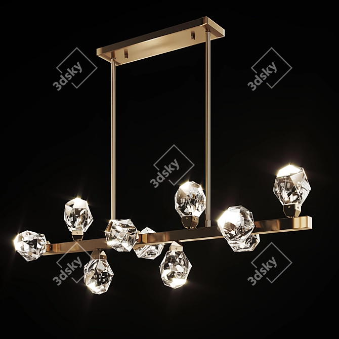 Luxury Crystal Chandelier | Lampatron 3D model image 3