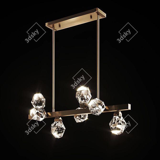 Luxury Crystal Chandelier | Lampatron 3D model image 4