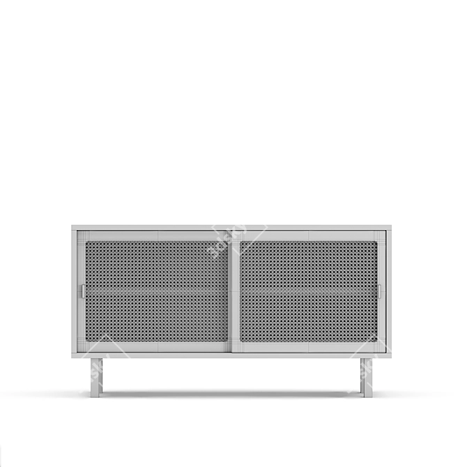 Colonel STRAW Sideboard Set: Stylish Storage Solution 3D model image 3