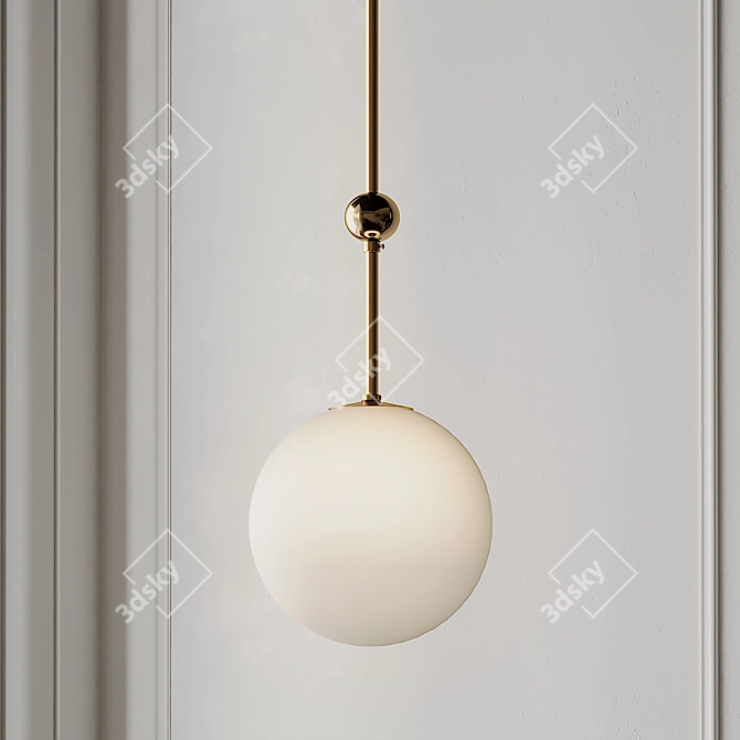 Magic Circus Pendant 02: Elegant Ceiling Light 3D model image 1