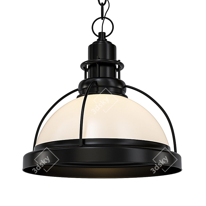 Elegant Gloss Lighting Solution 3D model image 1