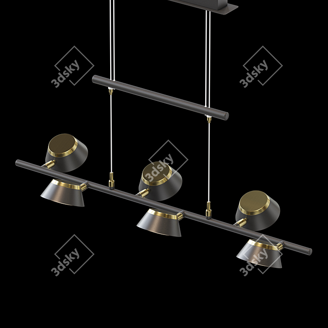 Flamer LED Pendant Lamp 3D model image 2