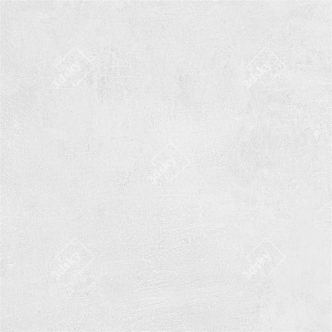 Ares White Concrete Wall Tiles 3D model image 5