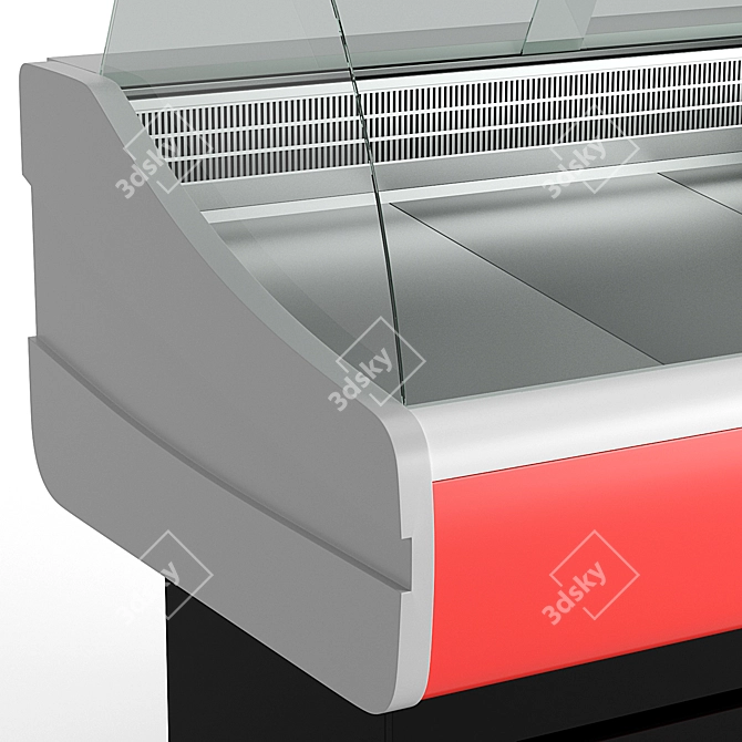 Cryspi Octava U New 1200 Refrigerated Display Case 3D model image 3