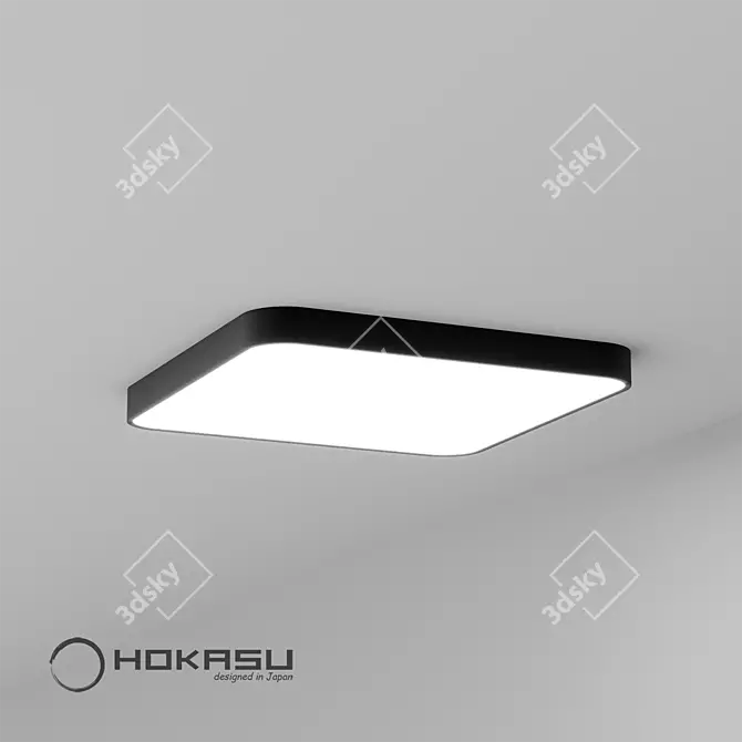 HOKASU Square-R LED Light 3D model image 3