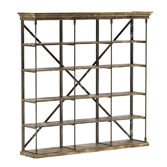 Title: Coast to Coast Corbin Bookcase 3D model image 2