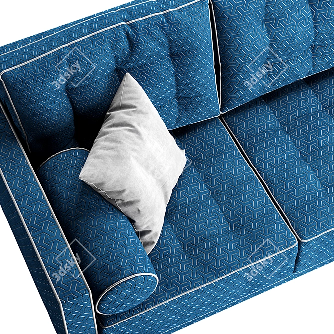 Modern Comfort: Brabus 09 Sofa Bed 3D model image 3