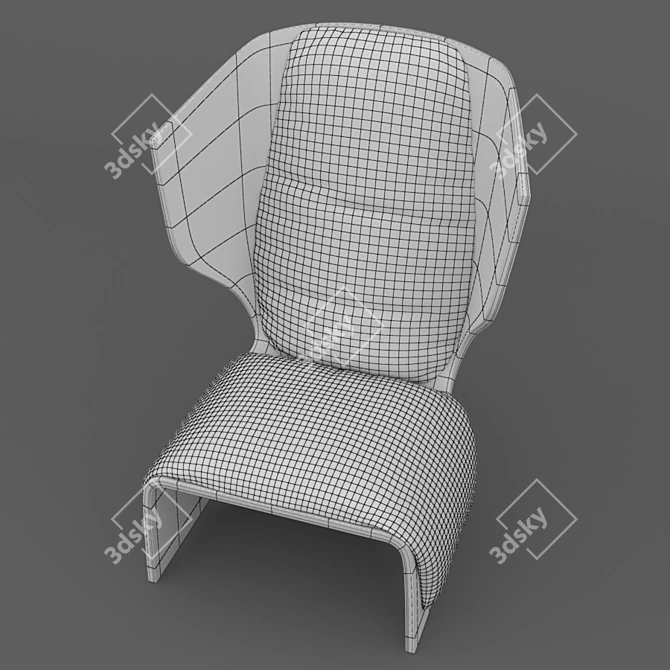 Stylish Gender Armchair - Vray and Corona 3D model image 10