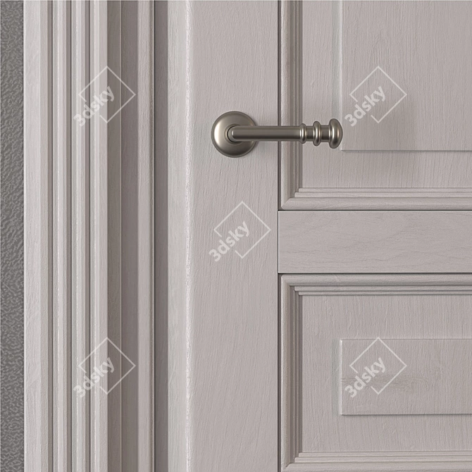 Luxury Interior Door by Luciano Zonta 3D model image 3