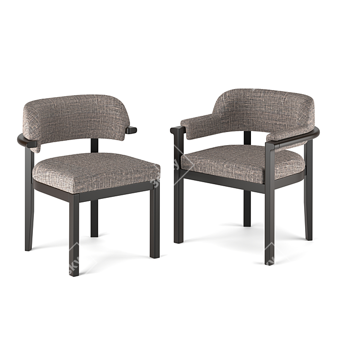 Contempo Chair: Modern Elegance for Your Home 3D model image 1